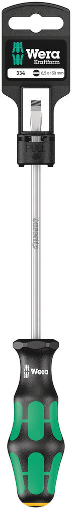 Wera 05100030001 334 SB Screwdriver for slotted screws, 1.2 x 6.5 x 150 mm