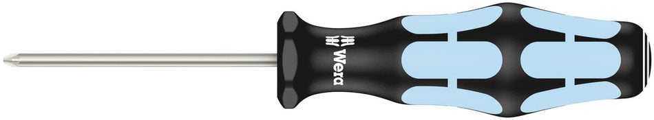 Wera 05032030001 3355 PZ Screwdriver for Pozidriv screws, stainless, PZ 0 x 60 mm