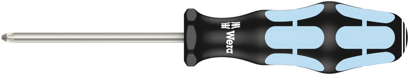 Wera 05032031001 3355 PZ Screwdriver for Pozidriv screws, stainless, PZ 1 x 80 mm
