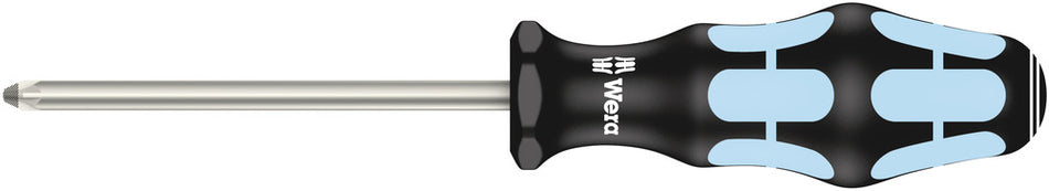 Wera 05032032001 3355 PZ Screwdriver for Pozidriv screws, stainless, PZ 2 x 100 mm