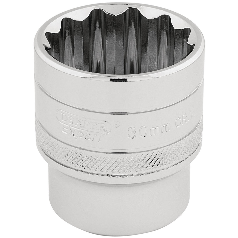 Draper 33586 HI-TORQ® 12 Point Socket, 1/2" Sq. Dr., 30mm