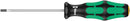 Wera 05110001001 335 Screwdriver for slotted screws, 0.5 x 3 x 80 mm