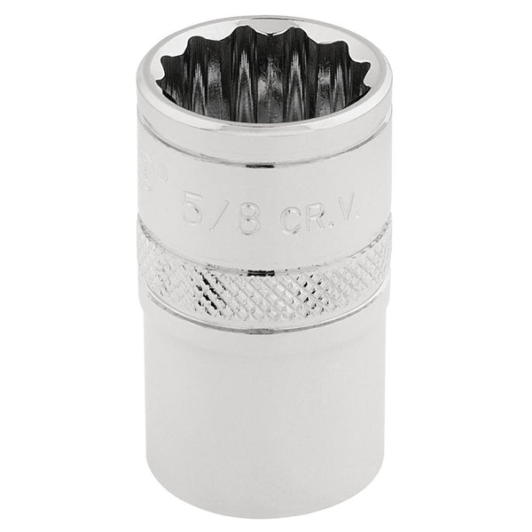 Draper 33641 HI-TORQ&#174; 12 Point Socket, 1/2" Sq. Dr., 5/8"