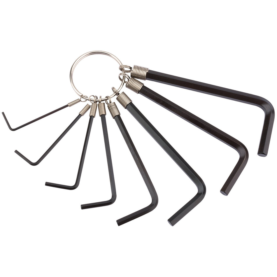 Draper 33652 Metric Hexagon Key Set (8 Piece)