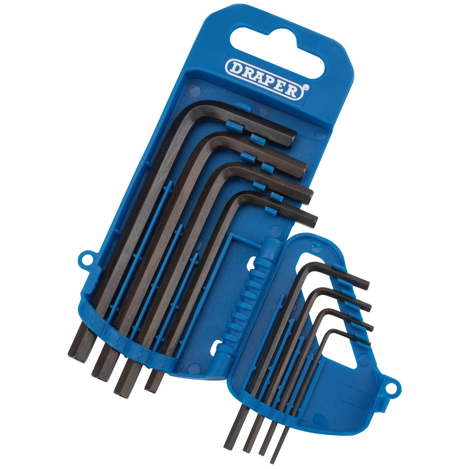 Draper 33679 Metric Hexagon Key Set with Storage Holder (8 Piece)