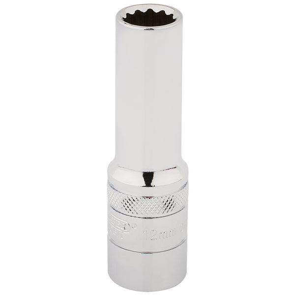 Draper 33731 HI-TORQ&#174; 12 Point Deep Socket, 1/2" Sq. Dr., 12mm
