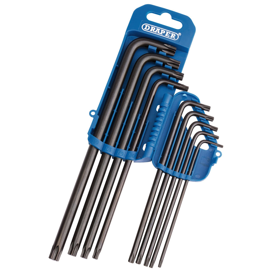 Draper 33748 Draper TX-STAR® Extra Long Key Set (9 Piece)