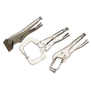 Draper 33836 Self Grip Clamp Kit (3 Piece)