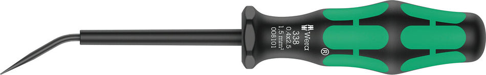 Wera 05008101001 338 Actuation tool for terminal blocks (spring cages), 0.4 x 2.5 x 81 mm