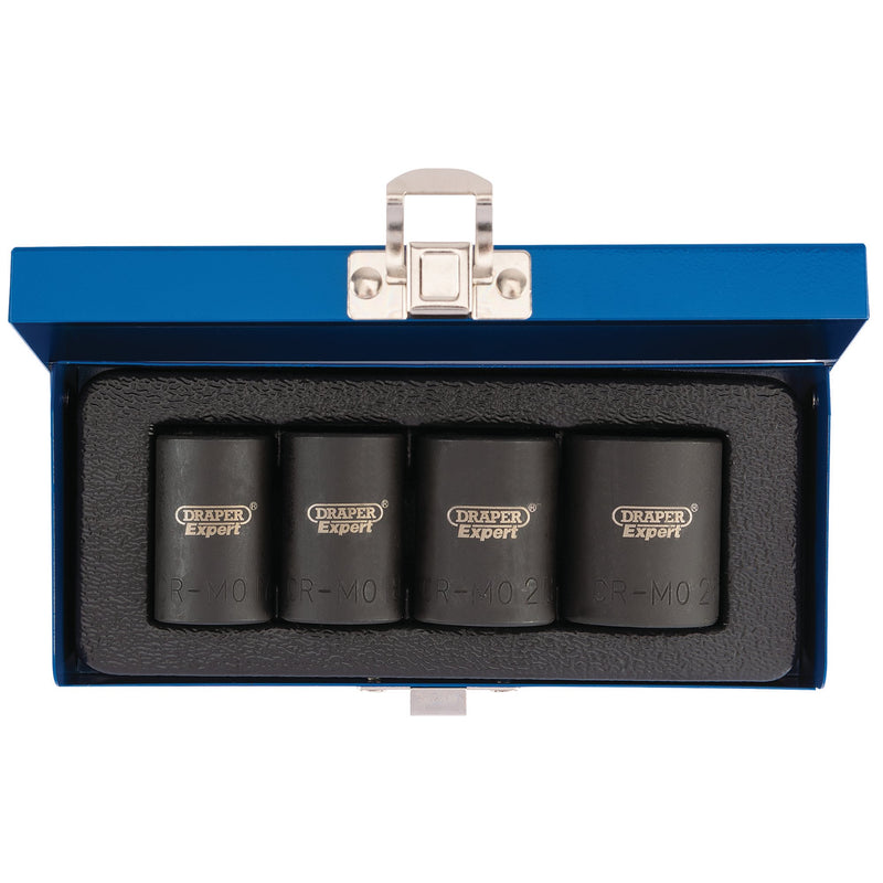 Draper 34032 Locking Wheel Nut Set, 1/2" Sq. Dr. (4 Piece)