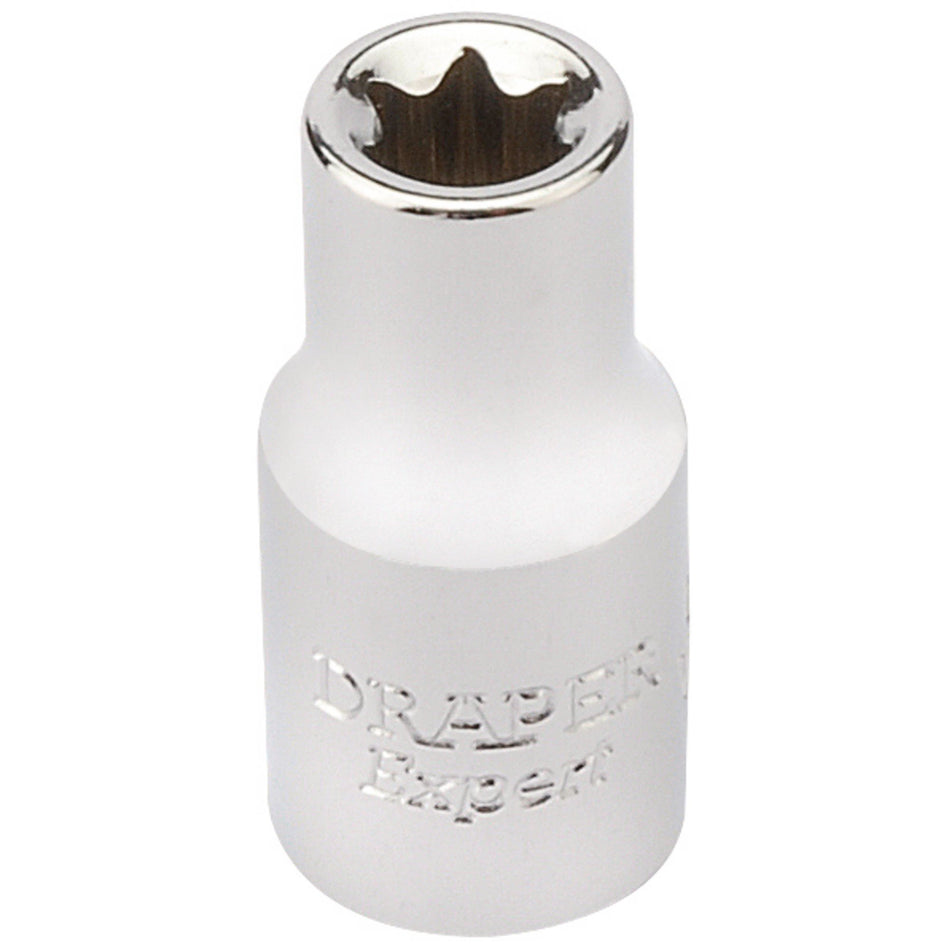Draper 34112 Draper TX-STAR® Socket, 1/4" Sq. Dr., E7