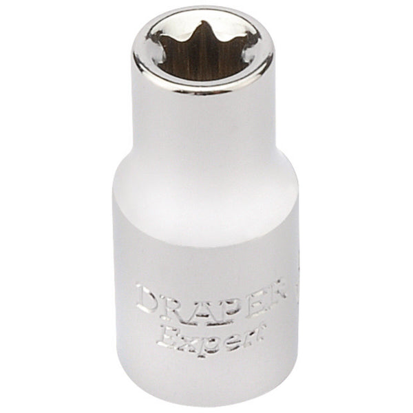 Draper 34112 Draper TX-STAR&#174; Socket, 1/4" Sq. Dr., E7