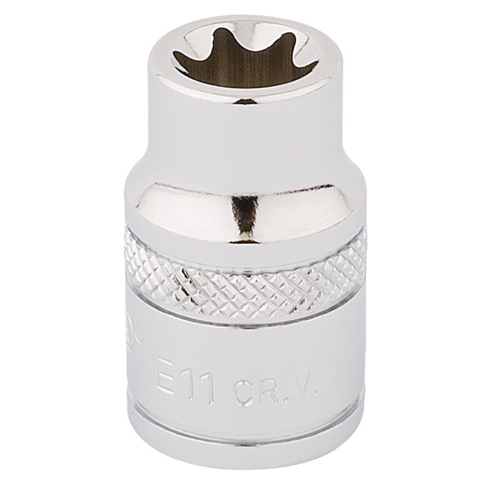 Draper 34186 Draper TX-STAR® Socket, 3/8" Sq. Dr., E11