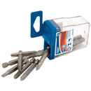 Draper 34221 Assorted Insert Bits in Plastic Storage Case, 1/4" Hex (15 Piece)