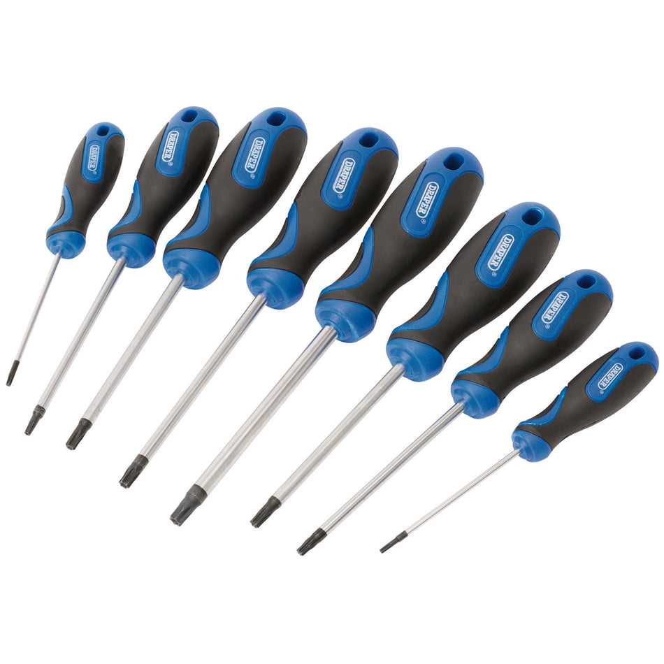 Draper 34251 Draper TX-STAR® and Draper TX-STAR® Security Soft Grip Screwdriver Set (8 Piece)