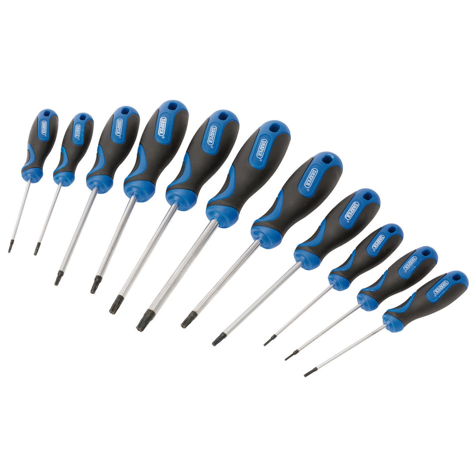Draper 34253 Draper TX-STAR® and Draper TX-STAR® Security Soft Grip Screwdriver Set (11 Piece)