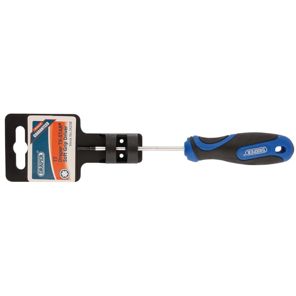 Draper 34258 Draper TX-STAR® Soft Grip Screwdriver, T7