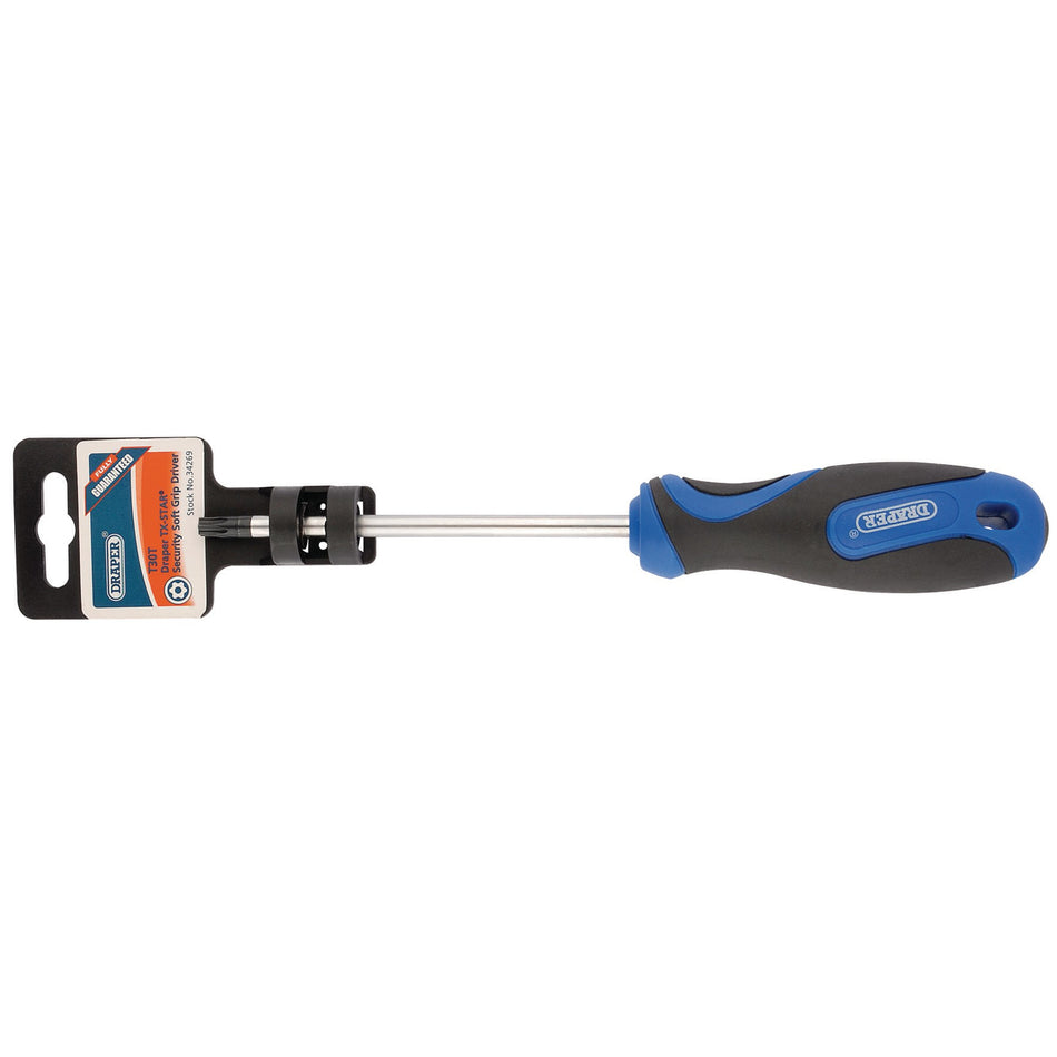 Draper 34269 TX-STAR® Soft Grip Security Screwdriver, T30