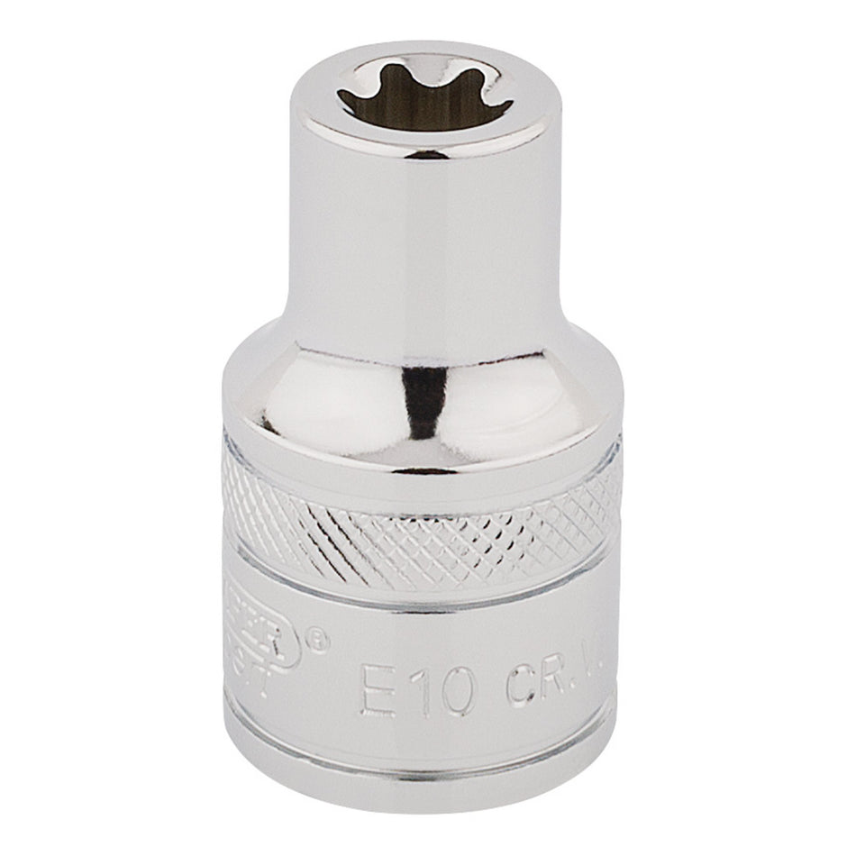 Draper 34270 Draper TX-STAR® Socket, 1/2" Sq. Dr., E10