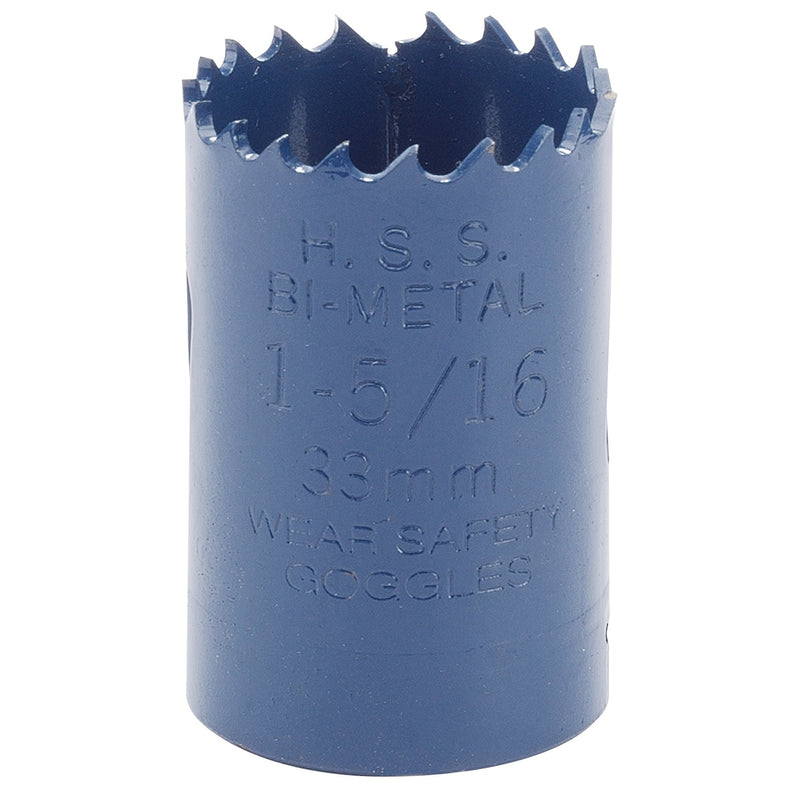 Draper 34757 HSS Bi-metal Holesaw Blade, 33mm
