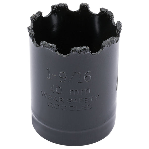 Draper 34893 Tungsten Carbide Grit Hole Saw, 40mm