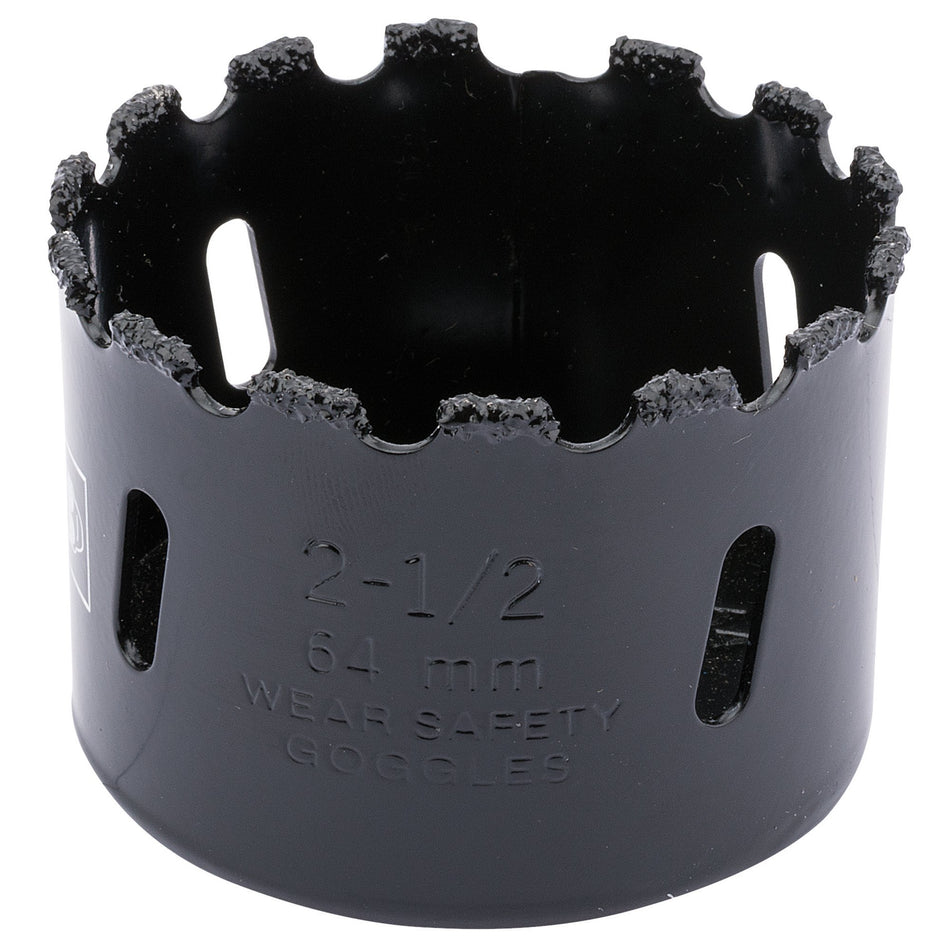 Draper 34951 Tungsten Carbide Grit Hole Saw, 64mm