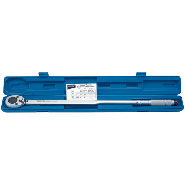 Draper 34964 Ratchet Torque Wrench, 3/4" Sq. Dr., 65 - 450Nm/48 - 332lb - ft