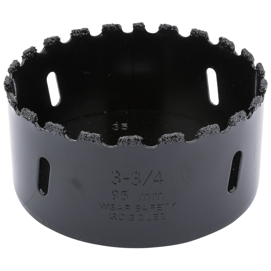 Draper 34965 Tungsten Carbide Grit Hole Saw, 95mm
