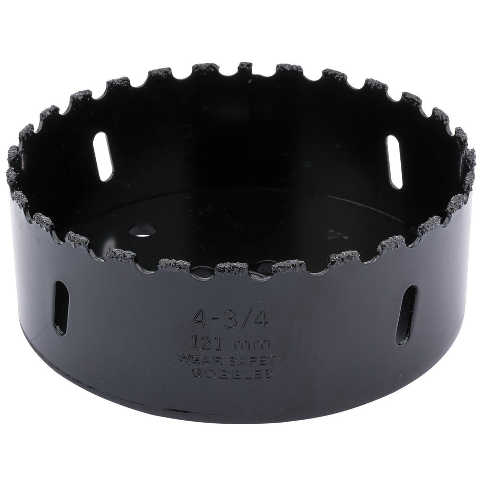 Draper 34970 Tungsten Carbide Grit Hole Saw, 121mm
