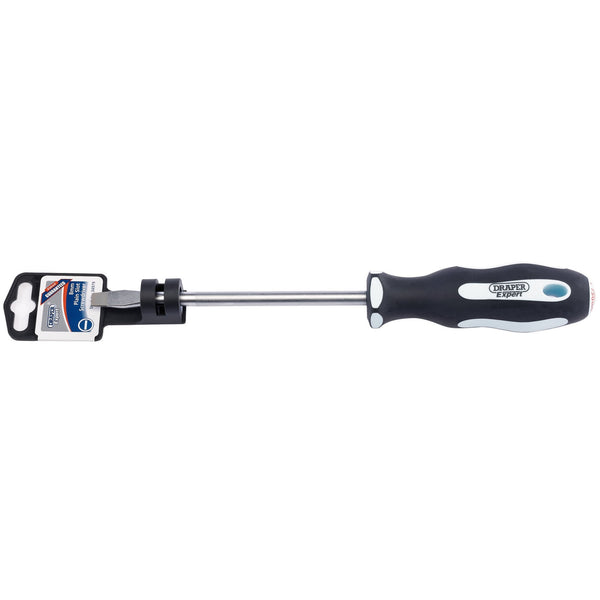 Draper 34979 Plain Slot Soft Grip Screwdriver, 8.0 x 150mm