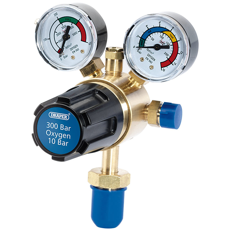 Draper 35010 Oxygen Regulator, 300 Bar