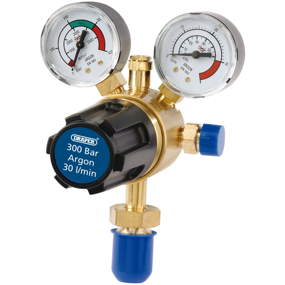 Draper 35017 Argon Regulator, 300 Bar