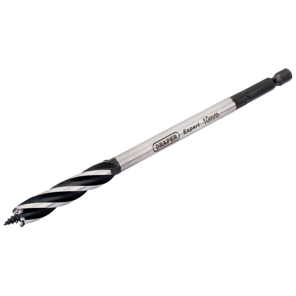 Draper 35087 4 Fluted Auger Bits, 10 x 165mm