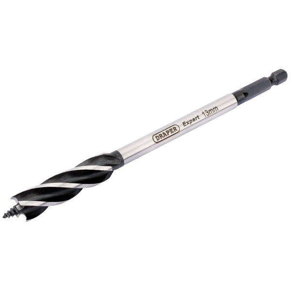 Draper 35093 4 Fluted Auger Bit, 13 x 165mm