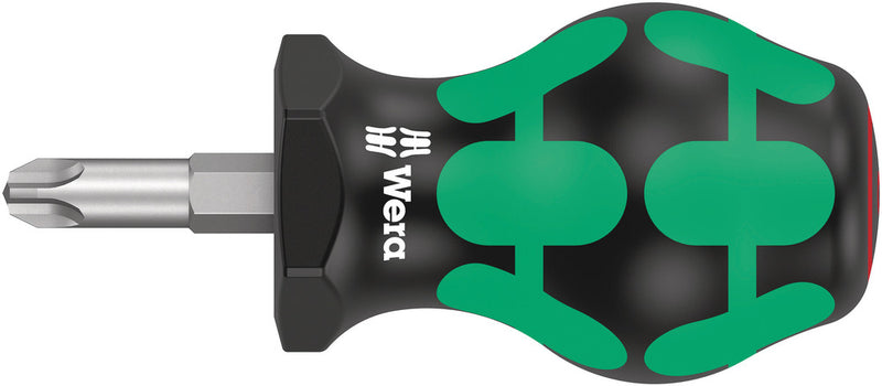 Wera 05008852001 350 PH Phillips-head Stubby/carburetor screwdriver, PH 3 x 25 mm