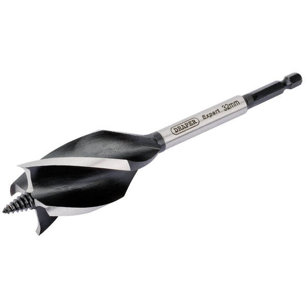Draper 35135 4 Fluted Auger Bit, 32 x 165mm