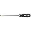 Draper 35184 'Pound Thru' Plain Slot Soft Grip Screwdriver, 8 x 200mm