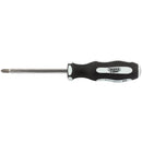 Draper 35223 'Pound Thru' Cross Slot Soft Grip Screwdriver, No.2 x 100mm
