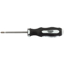 Draper 35227 'Pound Thru' PZ TYPE Soft Grip Screwdriver, No.1 x 75mm