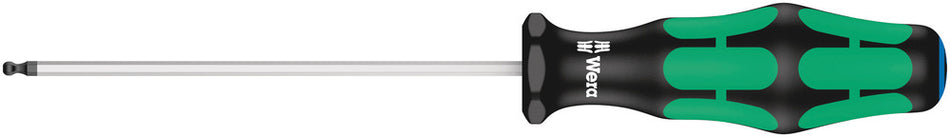 Wera 05138070001 352 Ball end screwdriver for hexagon socket screws, 2.5 x 100 mm