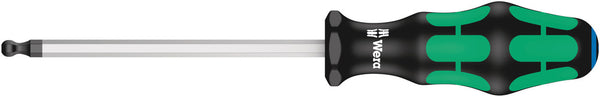 Wera 05022820001 352 Ball end screwdriver for hexagon socket screws, 6 x 125 mm