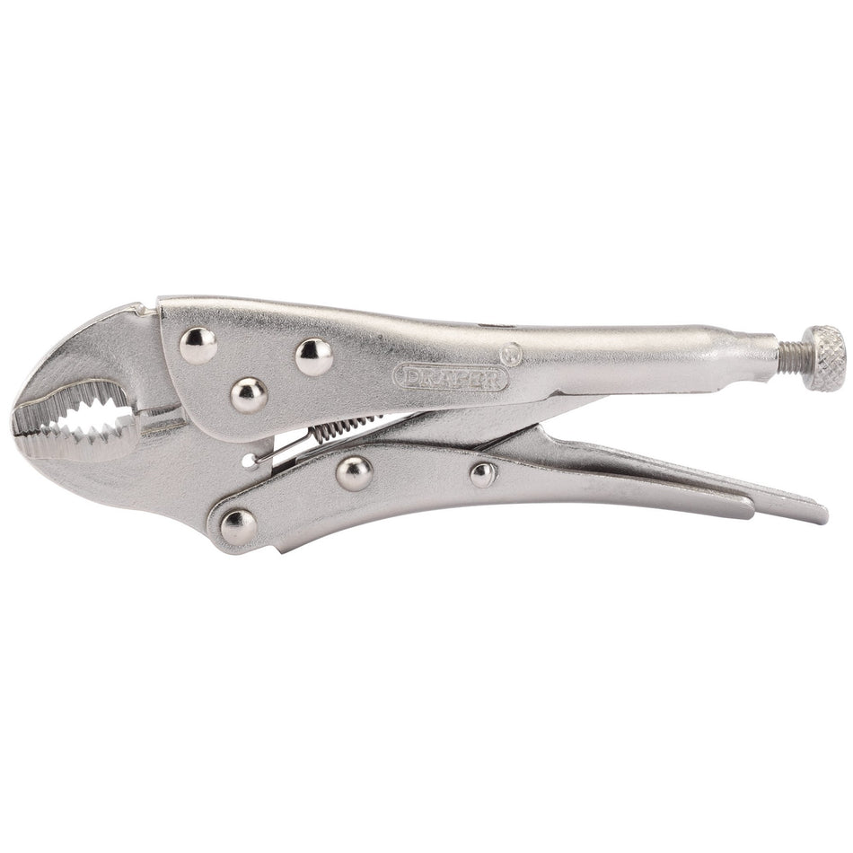 Draper 35367 Curved Jaw Self Grip Pliers, 140mm