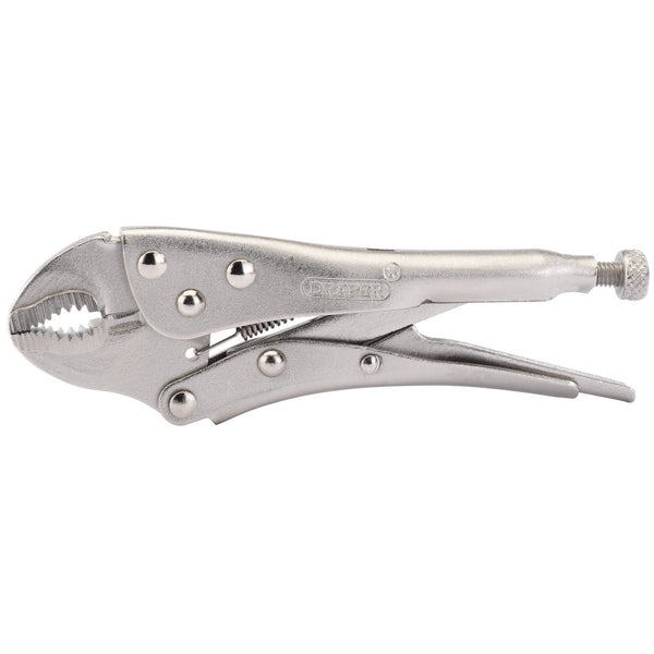 Draper 35367 Curved Jaw Self Grip Pliers, 140mm