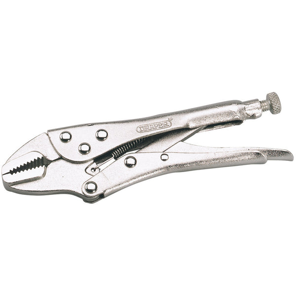 Draper 35371 Straight Jaw Self Grip Pliers, 190mm