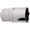 Draper 35521 Hub Nut Socket, 1/2" Sq. Dr., 32mm