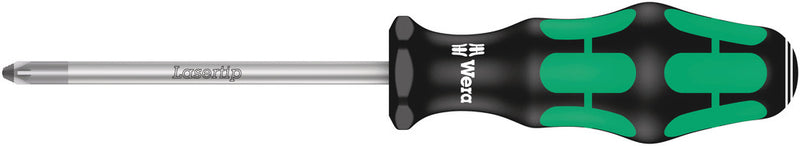 Wera 05009317001 355 PZ Screwdriver for Pozidriv screws, PZ 2 x 200 mm