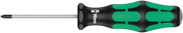 Wera 05009305001 355 PZ Screwdriver for Pozidriv screws, PZ 0 x 60 mm