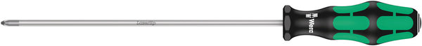 Wera 05009312001 355 PZ Screwdriver for Pozidriv screws, PZ 1 x 200 mm