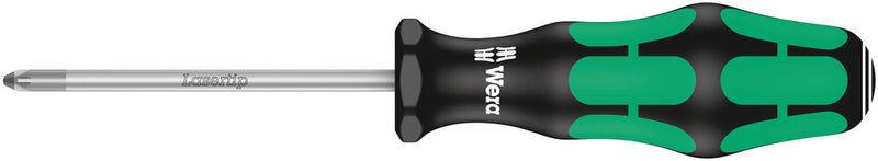 Wera 05009310001 355 PZ Screwdriver for Pozidriv screws, PZ 1 x 80 mm