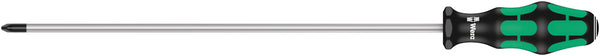 Wera 05009319001 355 PZ Screwdriver for Pozidriv screws, PZ 2 x 300 mm
